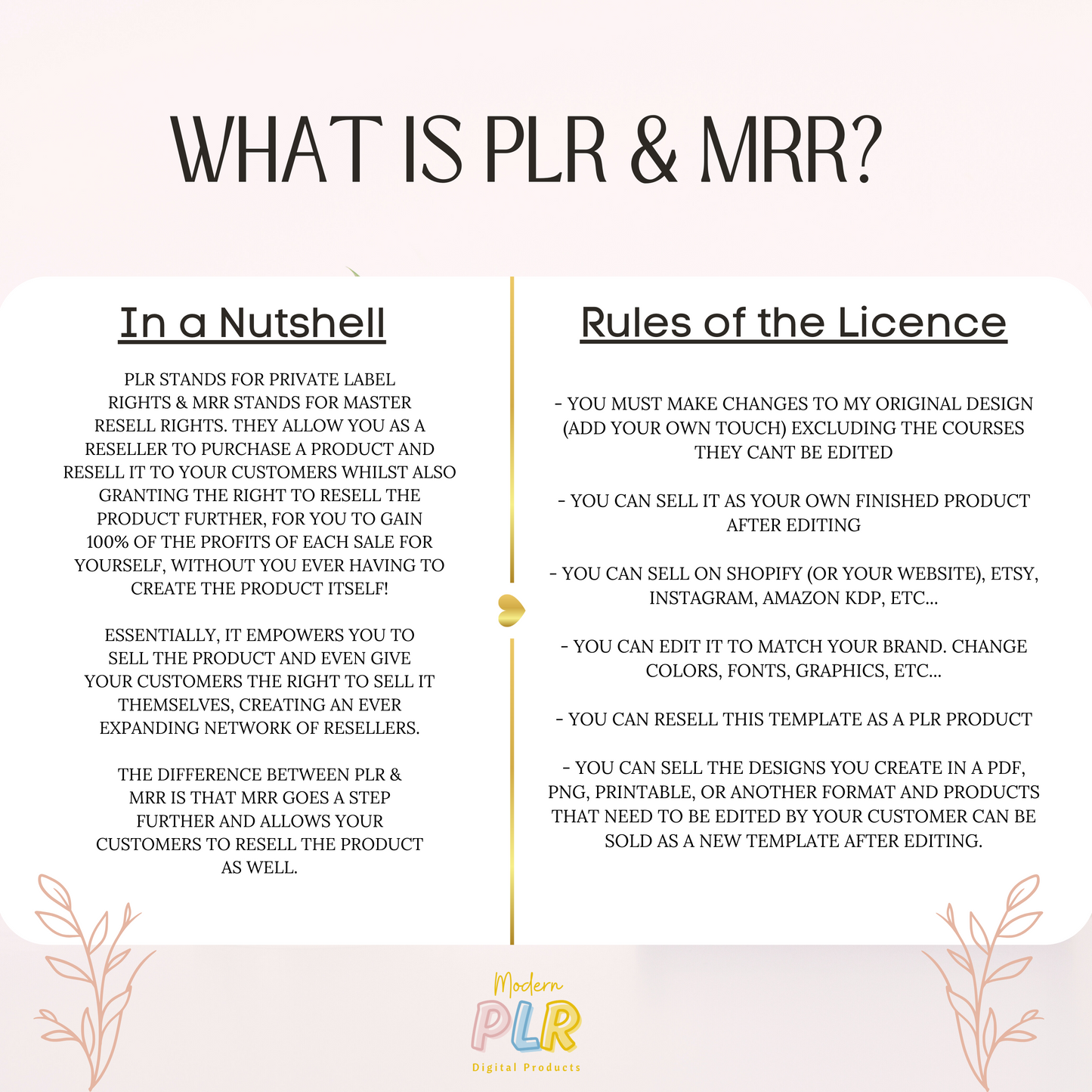 3 months of social media content plr/mrr