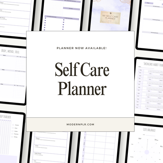 Self Care Planner PLR/MRR