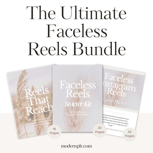 The Ultimate Faceless Reels Bundle PLR/MRR