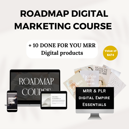 Roadmap 3.0 Digital Marketing Course Bundle MRR