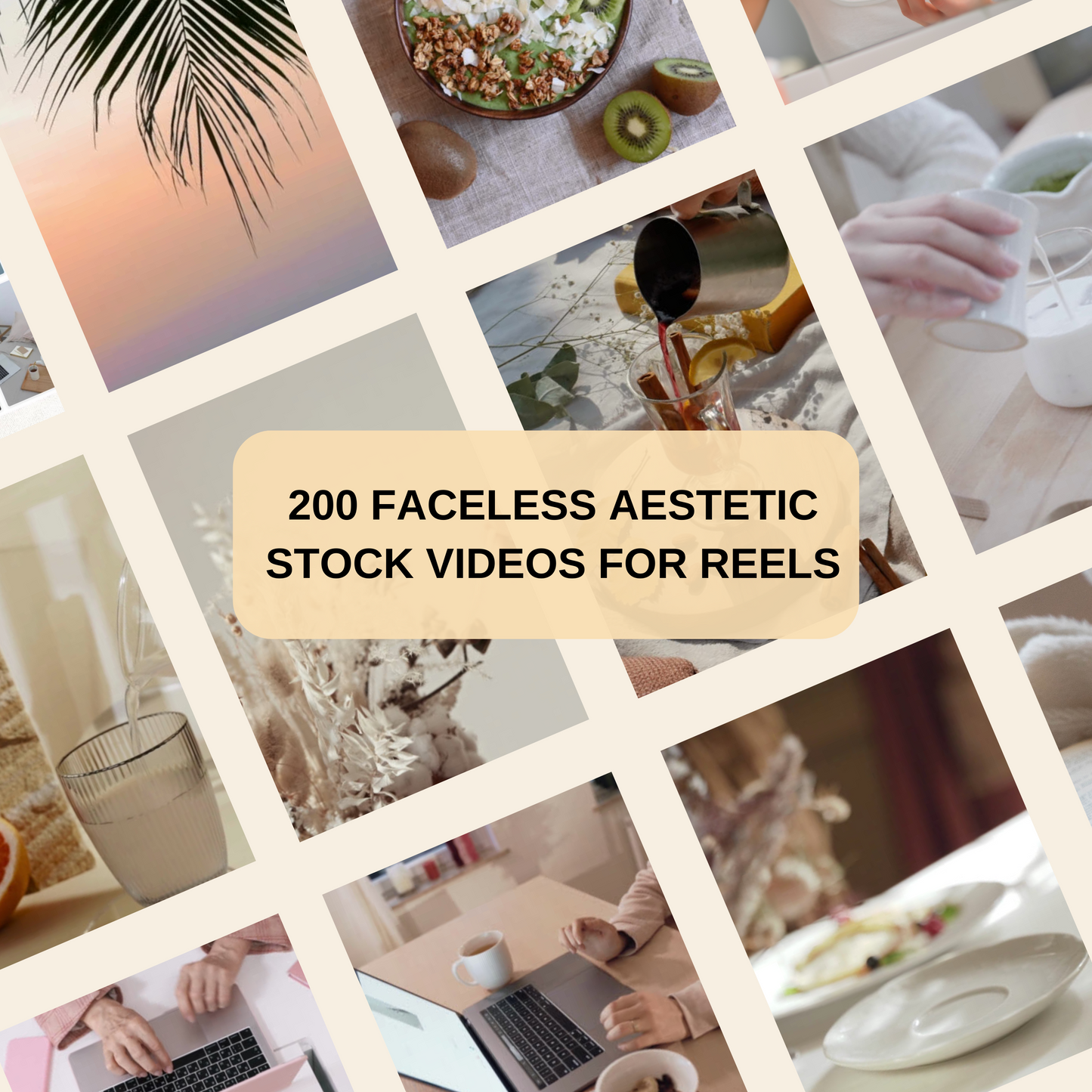240 faceless reel videos, stories & posts plr/mrr