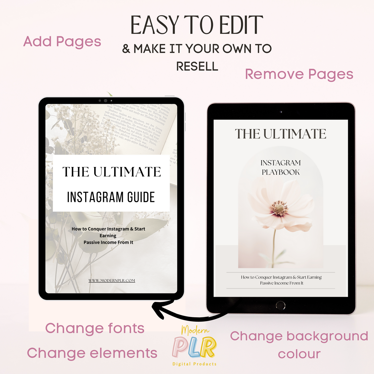 the ultimate instagram playbook plr/mrr