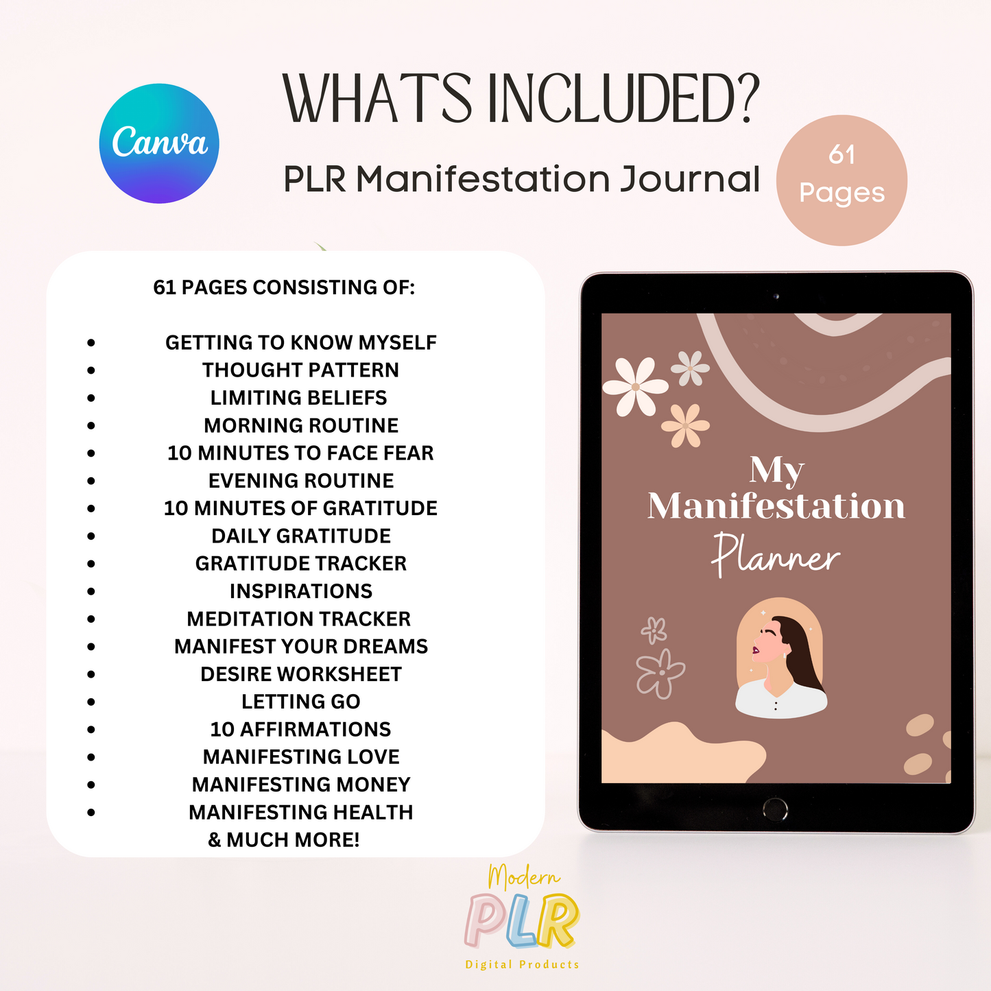 Manifestation Journal PLR/MRR