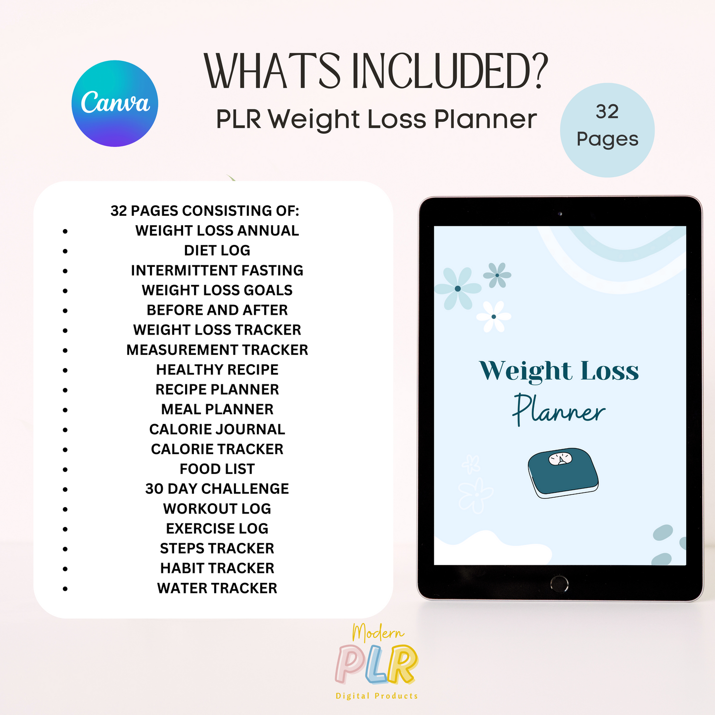 Weight Loss Planner PLR/MRR