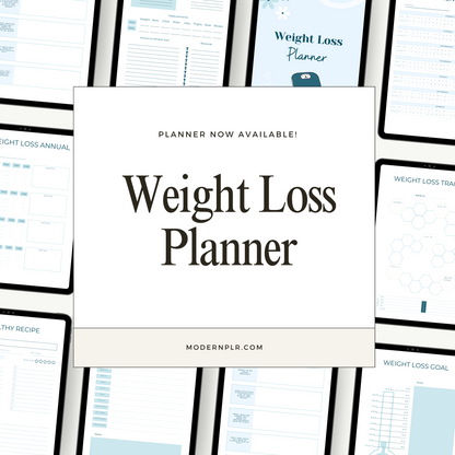 Weight Loss Planner PLR/MRR