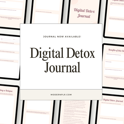 Digital Detox Journal PLR/MRR