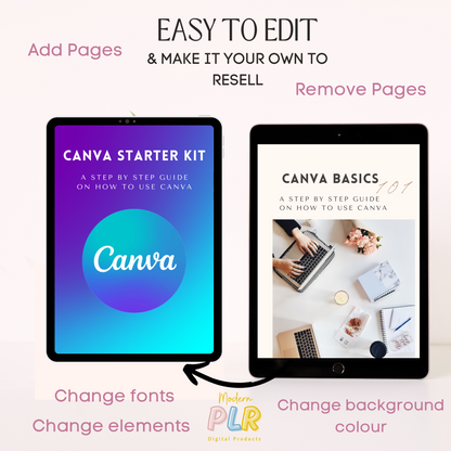 Canva Basics Guide PLR/MRR