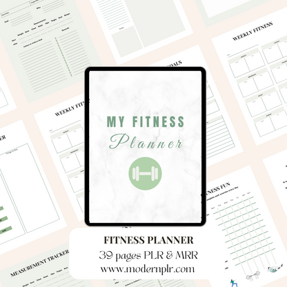 Fitness Planner PLR/MRR