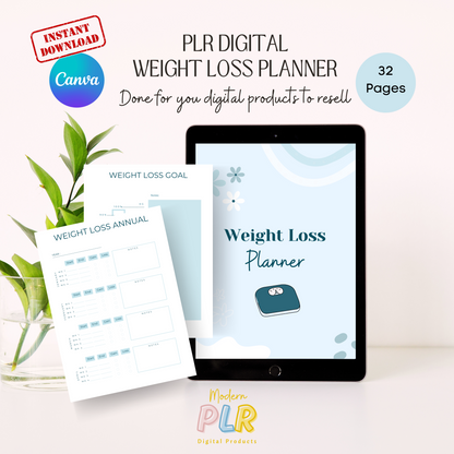 Weight Loss Planner PLR/MRR