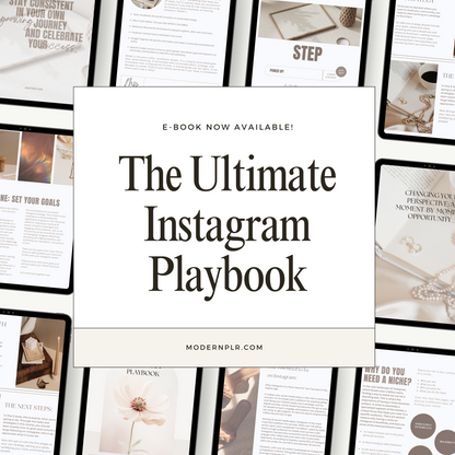 The Ultimate Instagram Playbook PLR/MRR