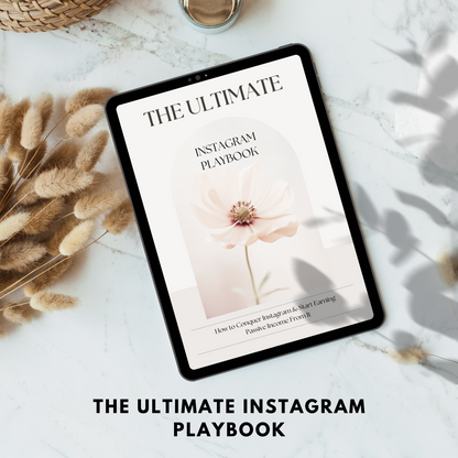 The Ultimate Instagram Playbook PLR/MRR