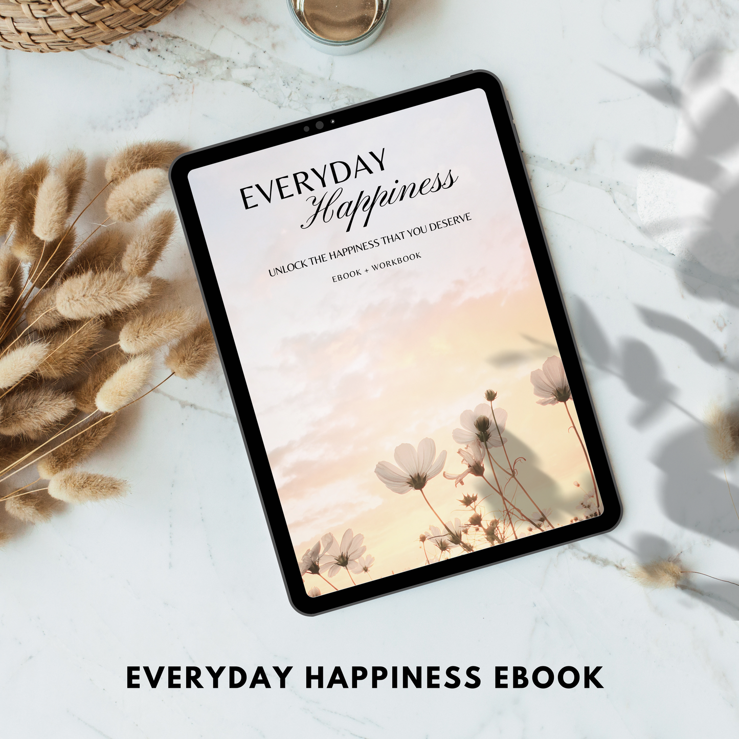 everyday happiness ebook & workbook plr/mrr