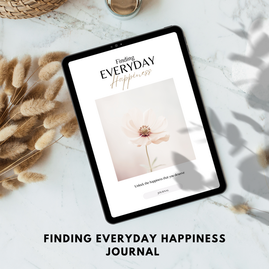 Finding Everyday Happiness Journal PLR/MRR