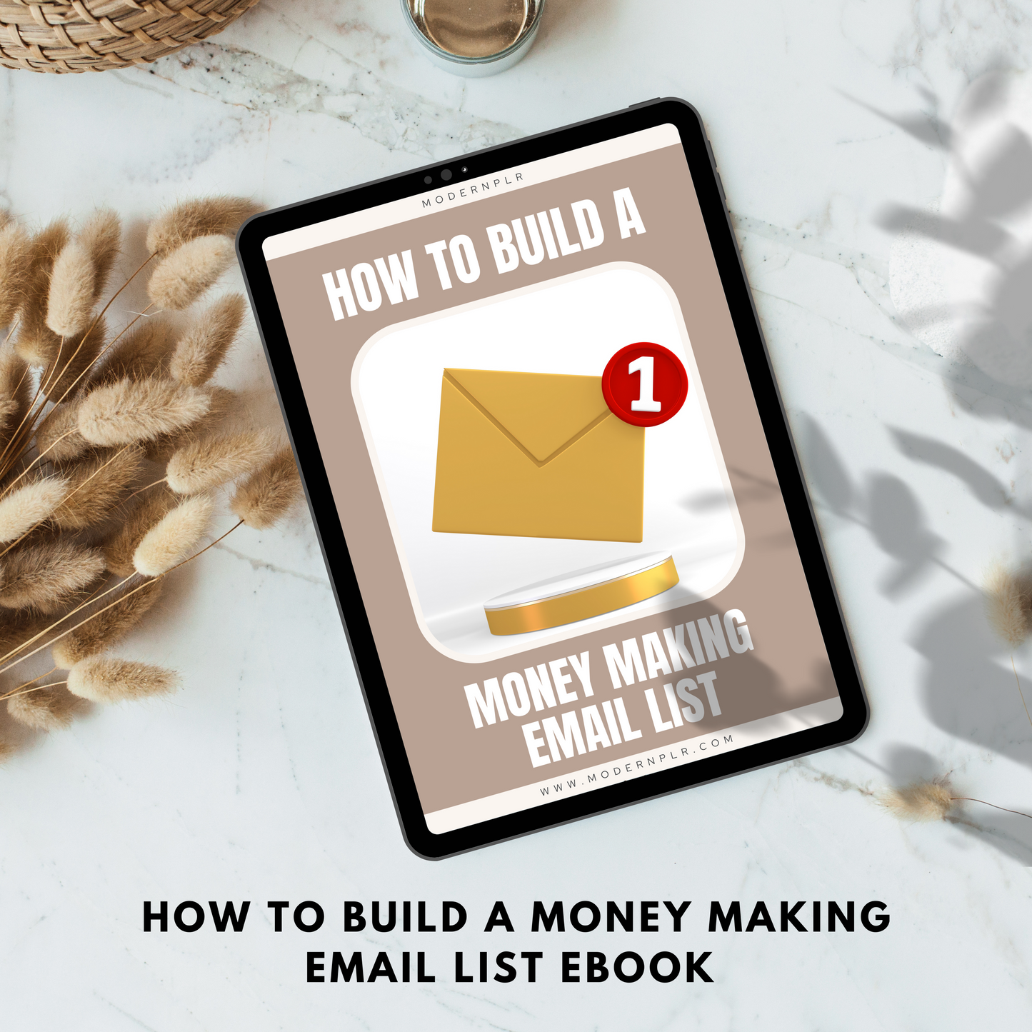 how to build a money making email list ebook plr/mrr