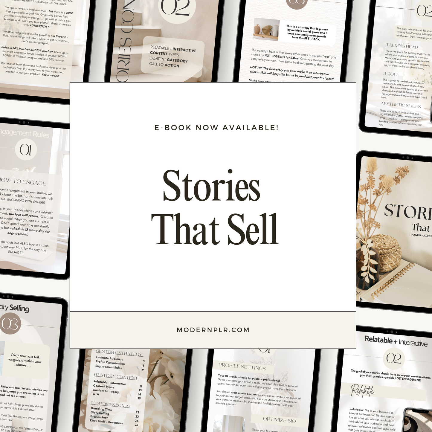 stories that sell ebook plr/mrr