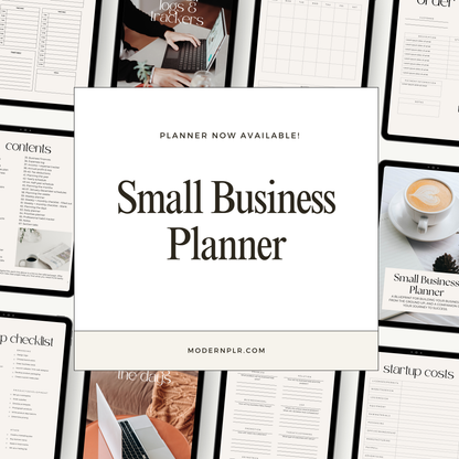 Small Business Planner PLR/MRR